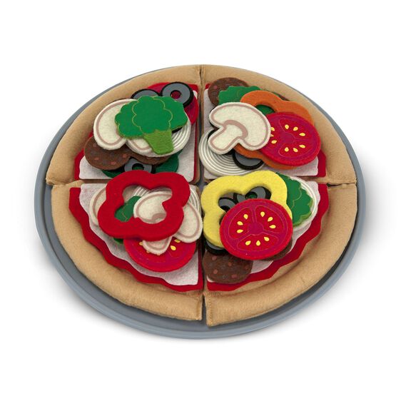 Felt Play Food- Pizza Set