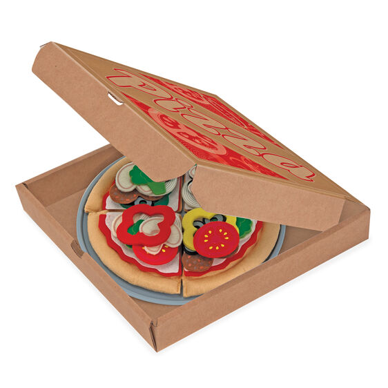 Felt Play Food- Pizza Set
