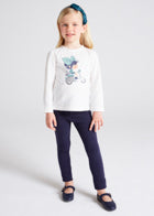 Ruffle Pocket Fleece Basic Trouser