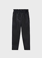 Leather Paperbag Pant