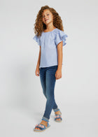 Pull on Basic Denim Jegging Pants