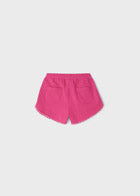 Basic Knit Shorts with Dot Trim