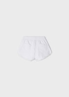 Basic Knit Shorts with Dot Trim