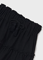 Black Voile Skirt