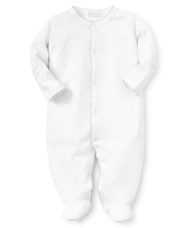 New Kissy Dot Print Footie