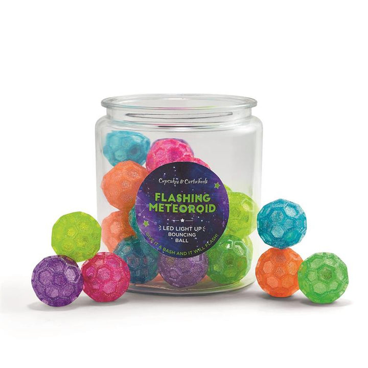 Flashing Meteoroids Bounce Ball