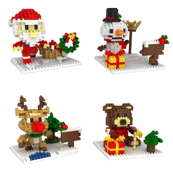 Christmas in a Box Tiny Building Blocks