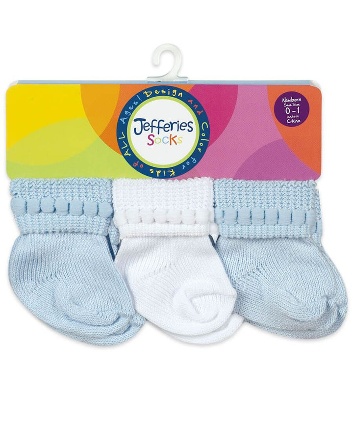 Rock-A-Bye Turn Cuff Socks-6 Pair