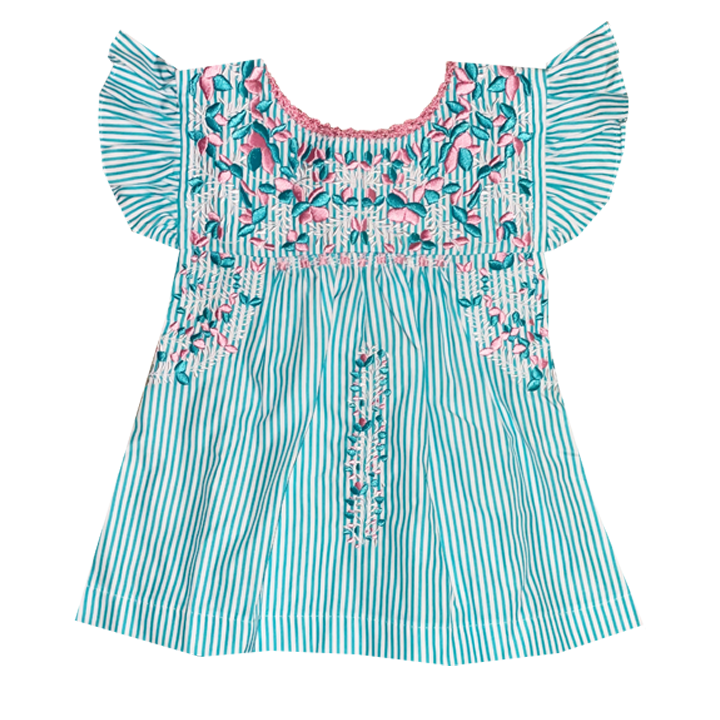 Flutter Sleeve Dress w/out Ruffle