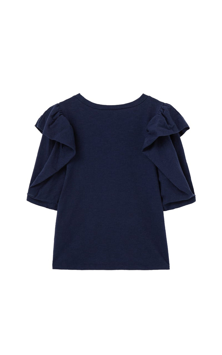 Envelope Puff Sleeve Top
