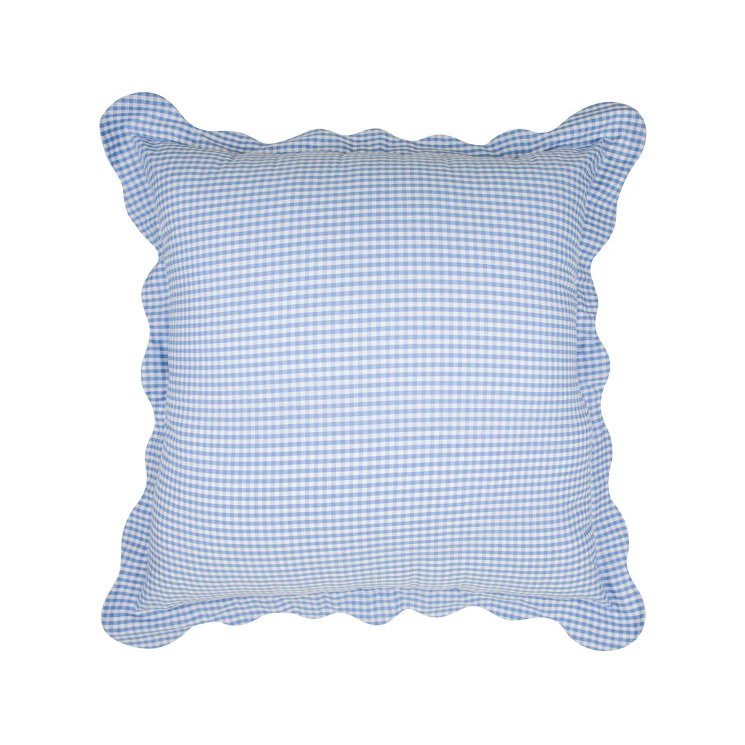 Euclid Euro Sham- Scalloped Border