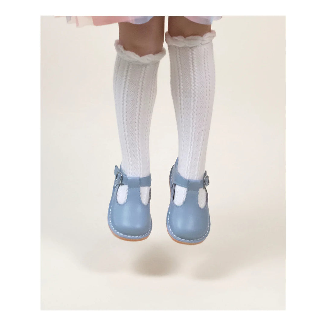 Selina Scalloped T Strap Mary Jane