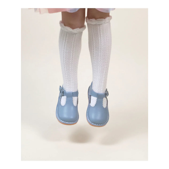 Selina Scalloped T Strap Mary Jane