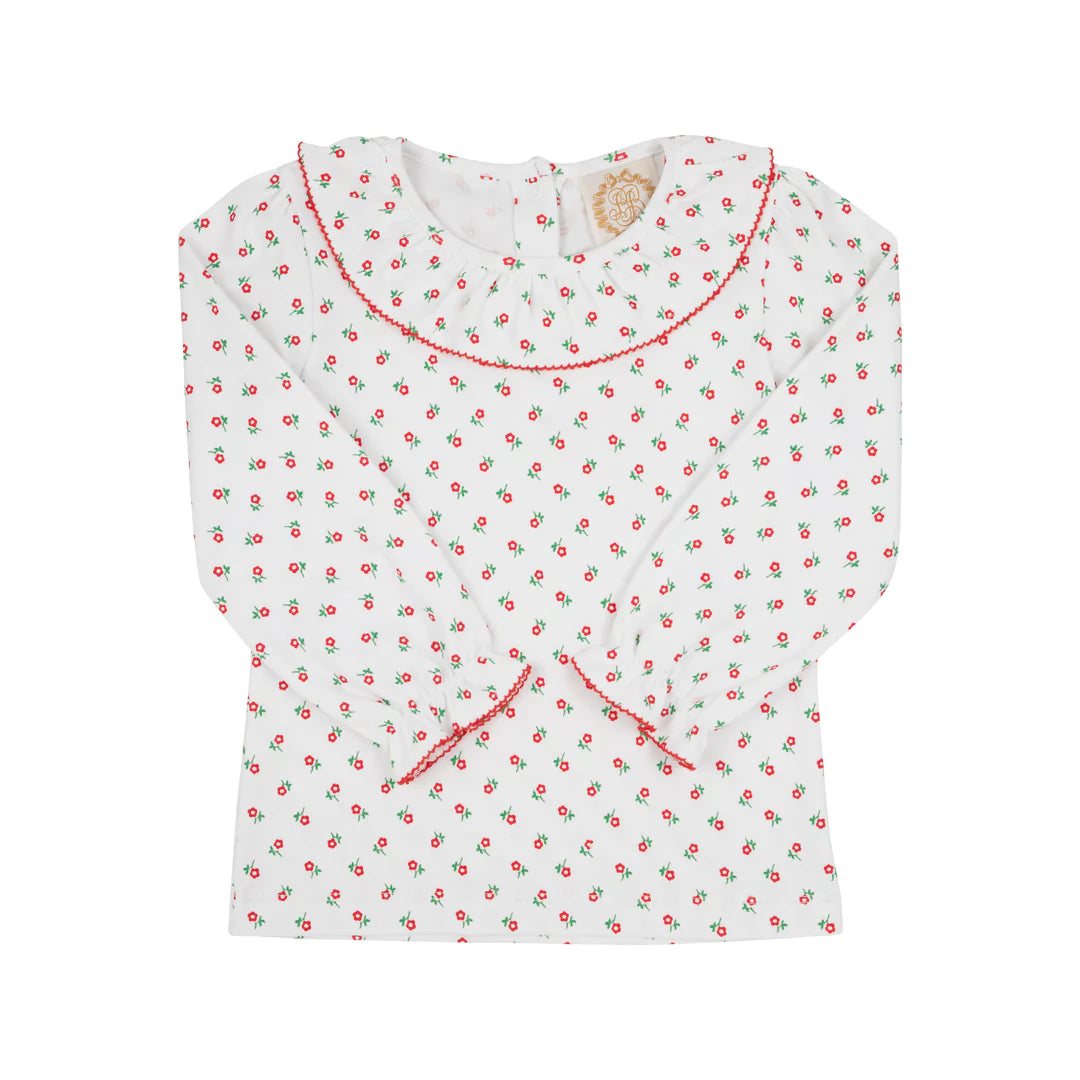 Ramona Ruffle Collar Shirt & Onesie