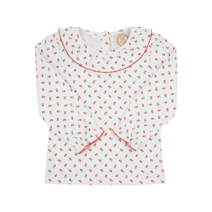 Ramona Ruffle Collar Shirt & Onesie