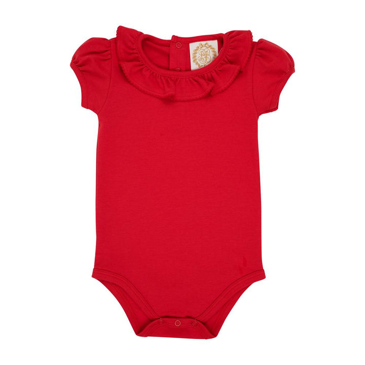 Ramona Ruffle Collar Shirt & Onesie