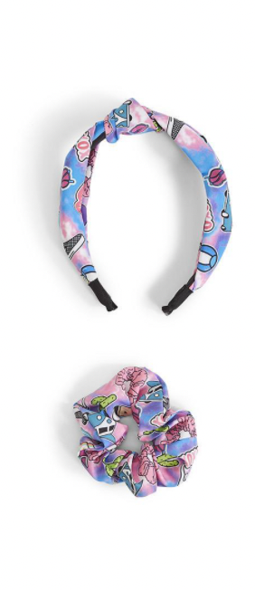 Good Vibes Only Headband & Scrunchie Set
