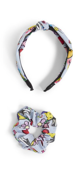 Good Vibes Only Headband & Scrunchie Set