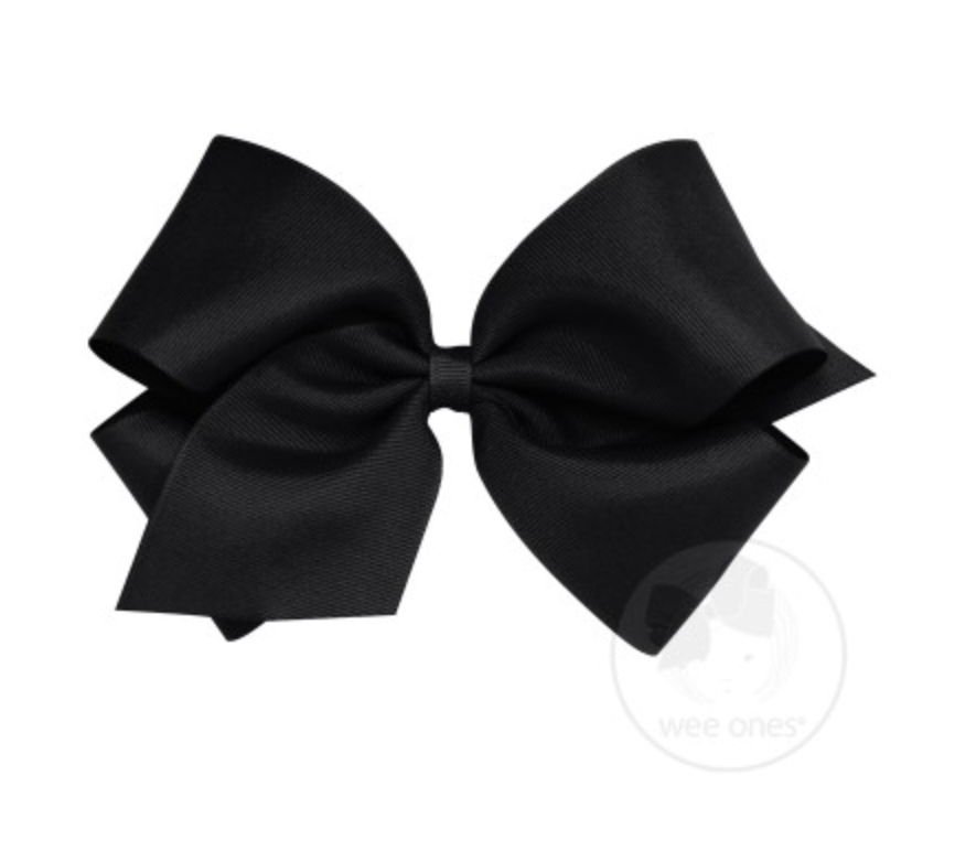 Classic Grosgrain Bow-Plain Wrap