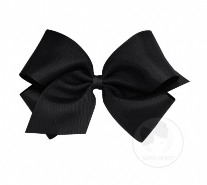 Classic Grosgrain Bow-Plain Wrap