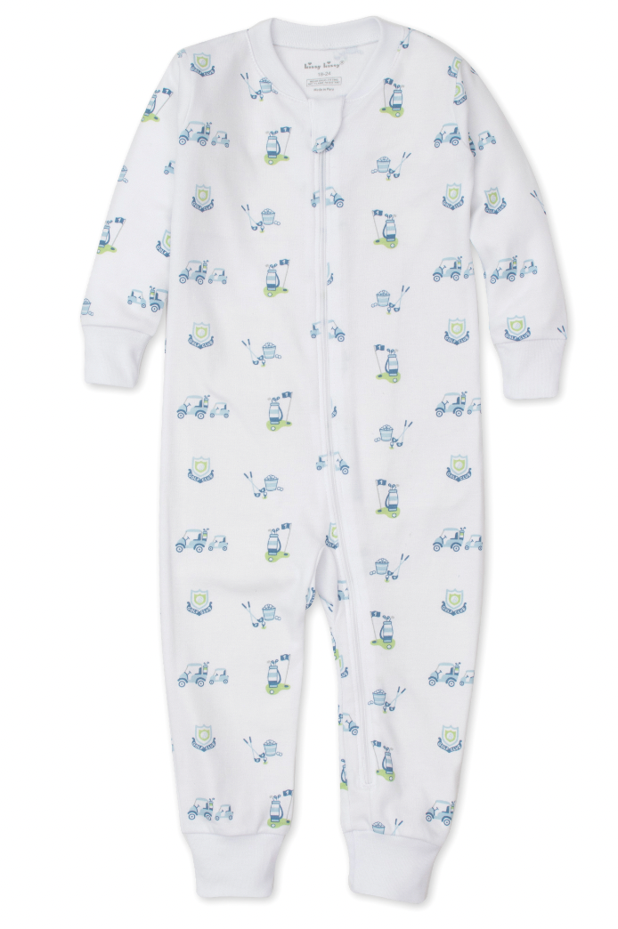 Pajamas w/Zip Snug Prt