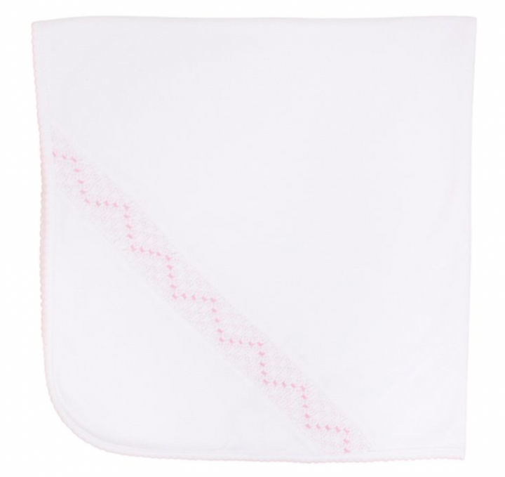 Sweetly Smocked Blessing Blanket