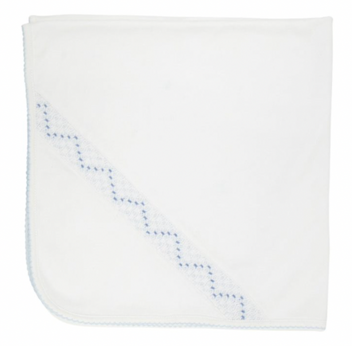 Sweetly Smocked Blessing Blanket