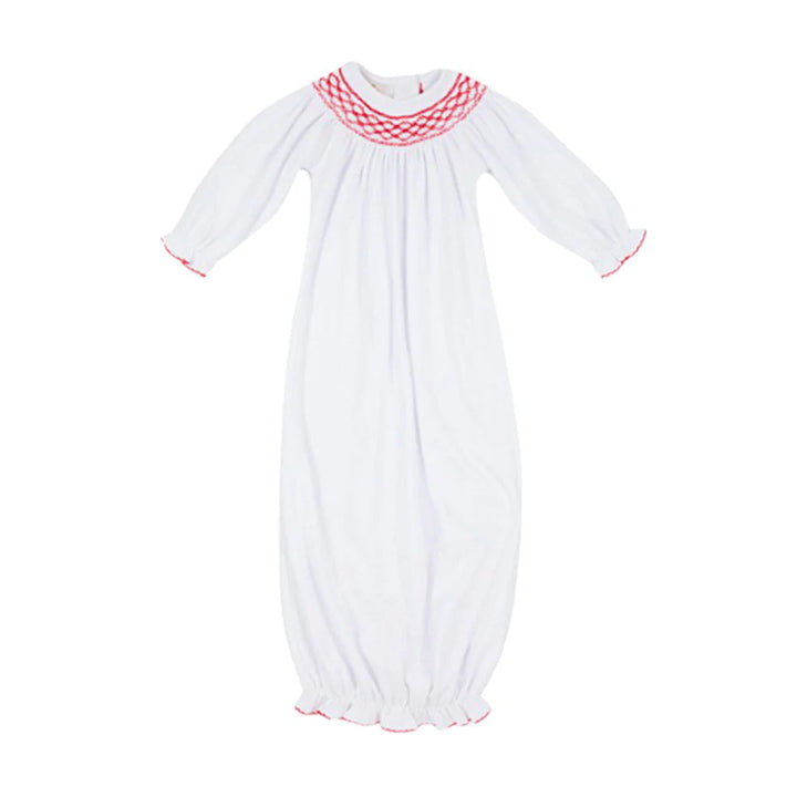 Sweetly Smocked Greeting Gown