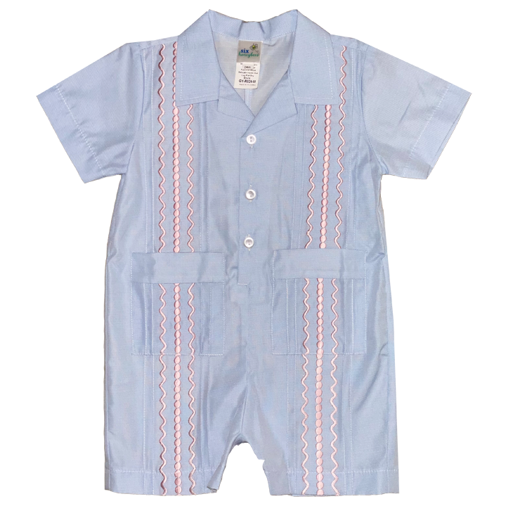 Guayabera Romper