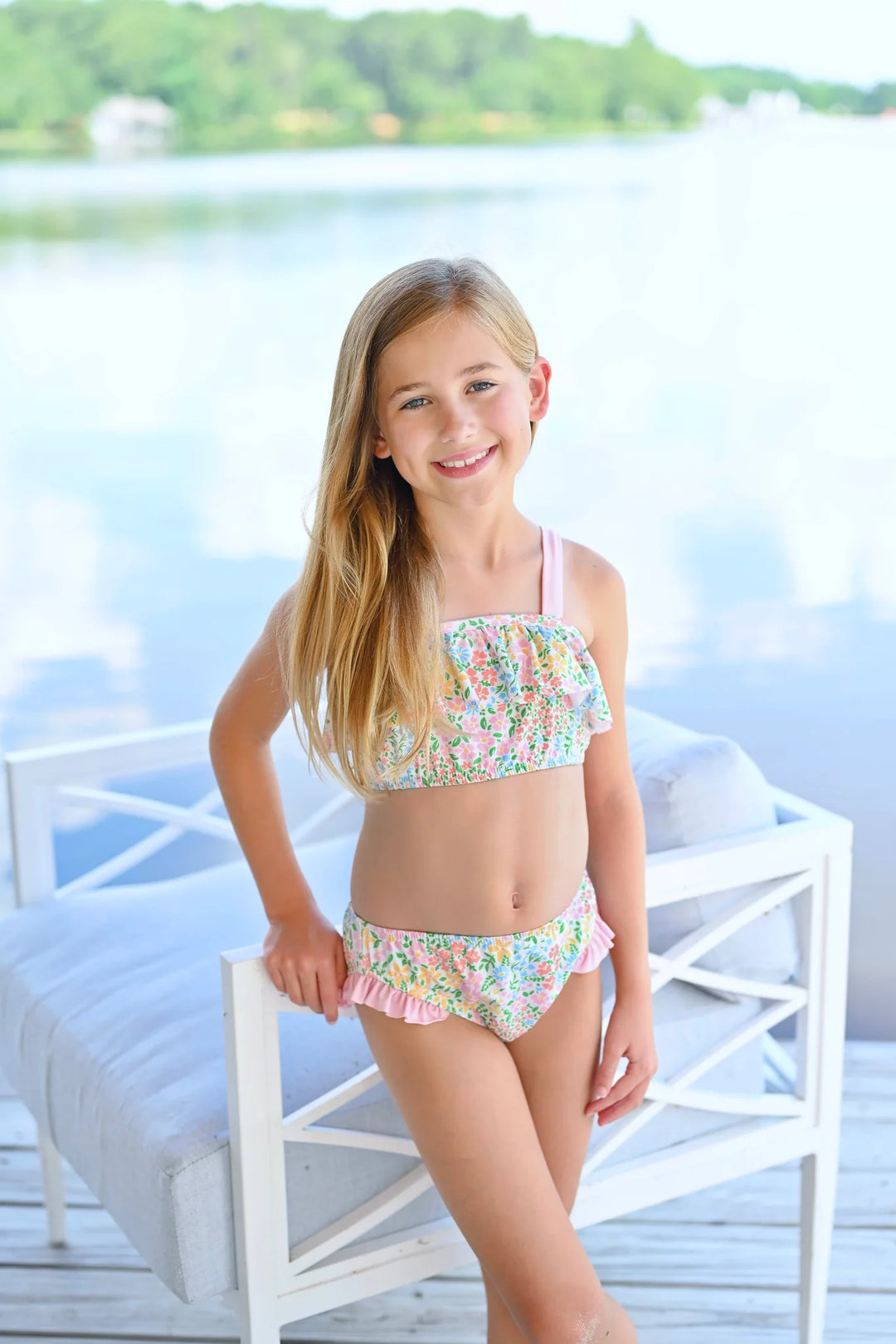 Alexa Floral Two-Piece Swimsuit