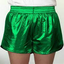 Metallic Steph Shorts
