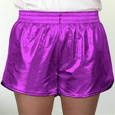 Metallic Steph Shorts