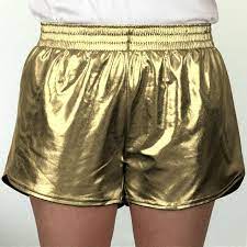 Metallic Steph Shorts