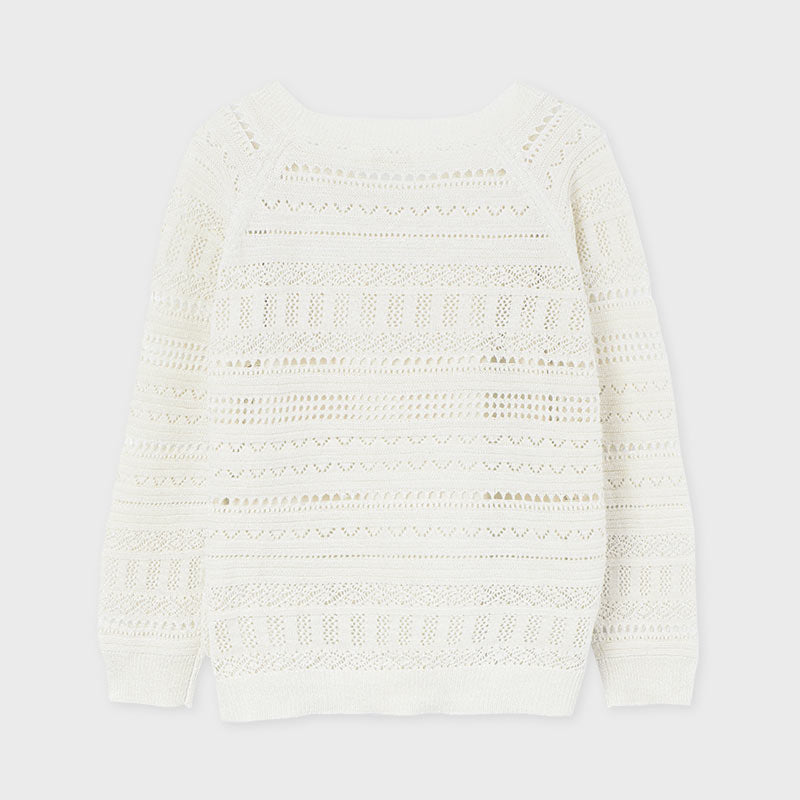 Open Work Sweater
