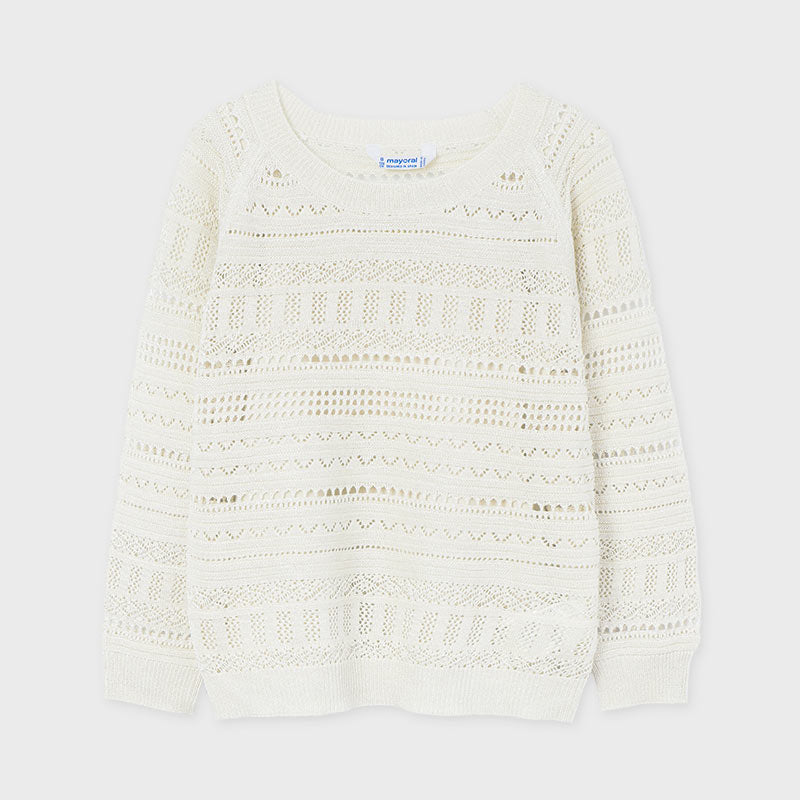 Open Work Sweater