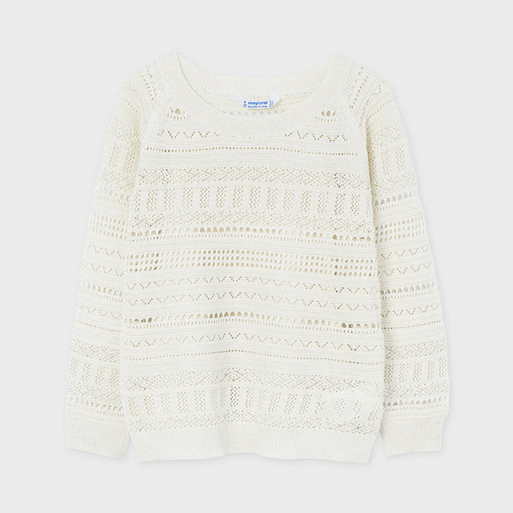 Open Work Sweater