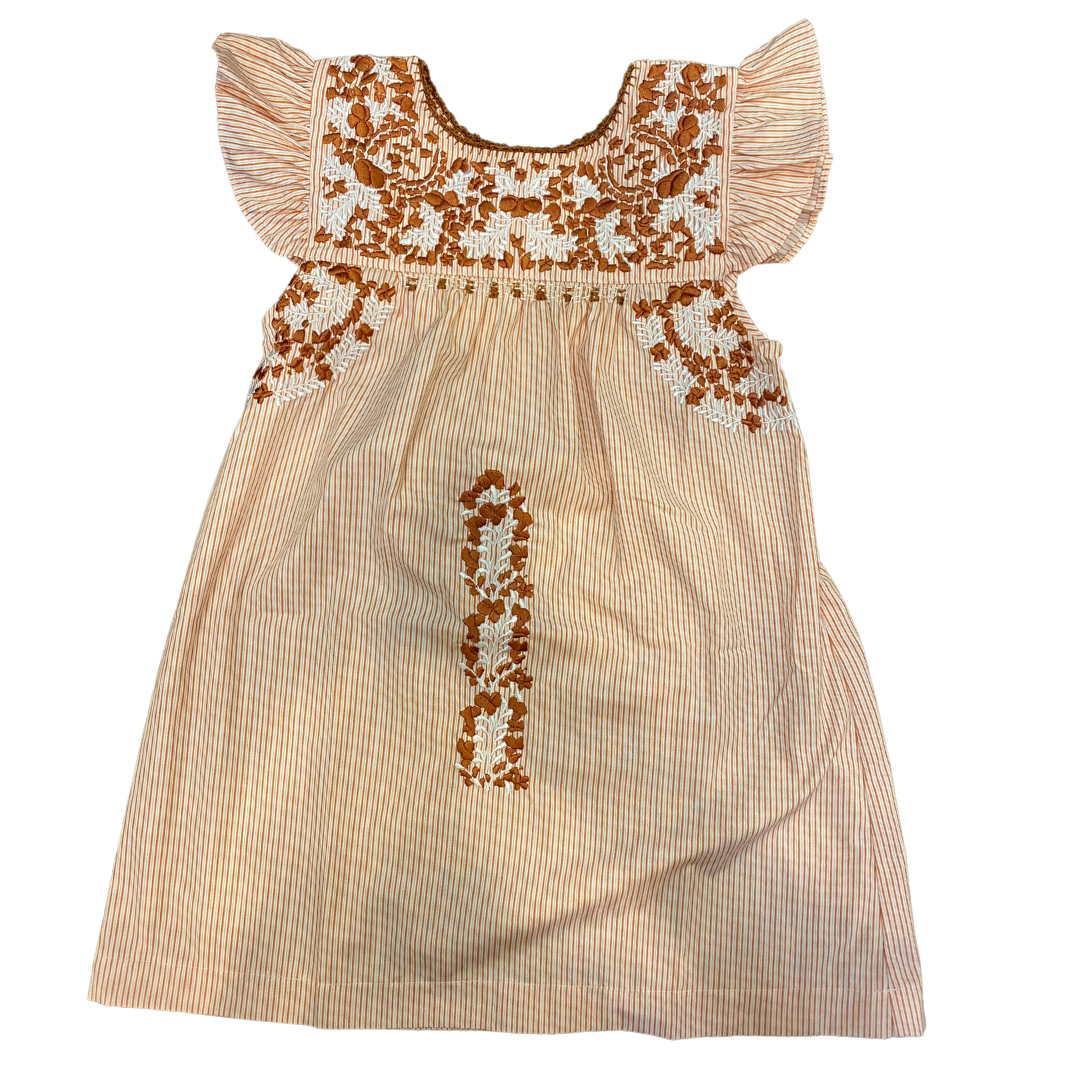 Flutter Sleeve Dress w/Out Ruffle