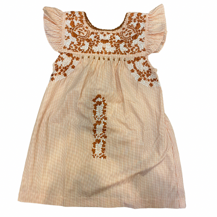 Flutter Sleeve Dress w/Out Ruffle