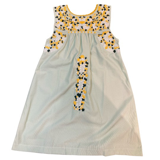 Puebla Dress-Sleeveless