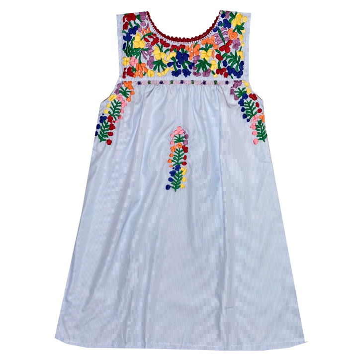 Puebla Dress-Sleeveless