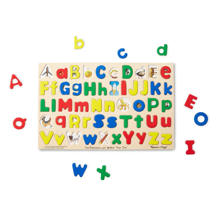 Wooden Upper & Lower Alphabet Puzzle