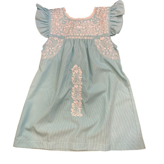 Flutter Sleeve Dress w/Out Ruffle