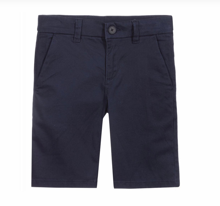Navy Twill Shorts