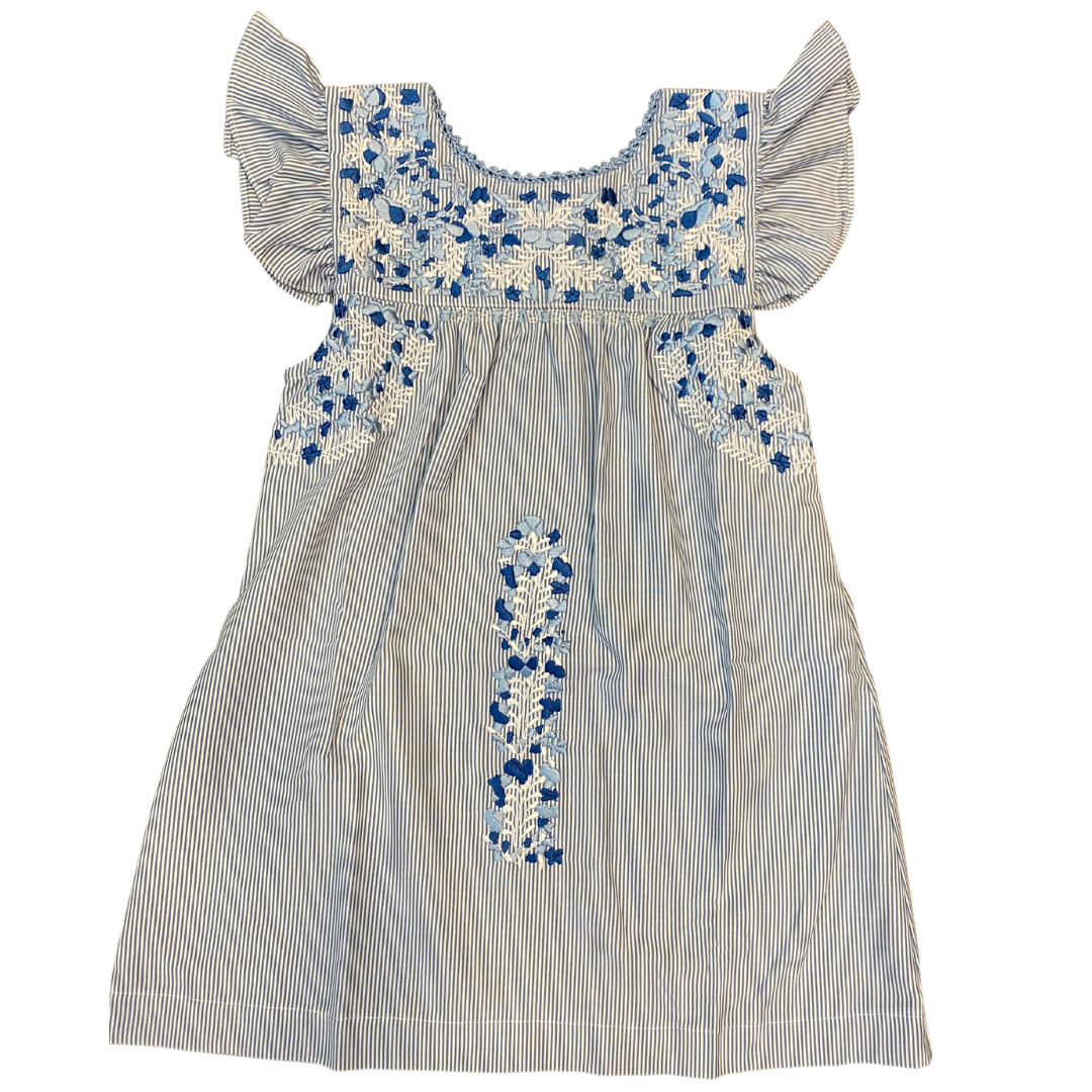 Flutter Sleeve Dress w/Out Ruffle