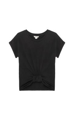 Gathered Front Knotted Top