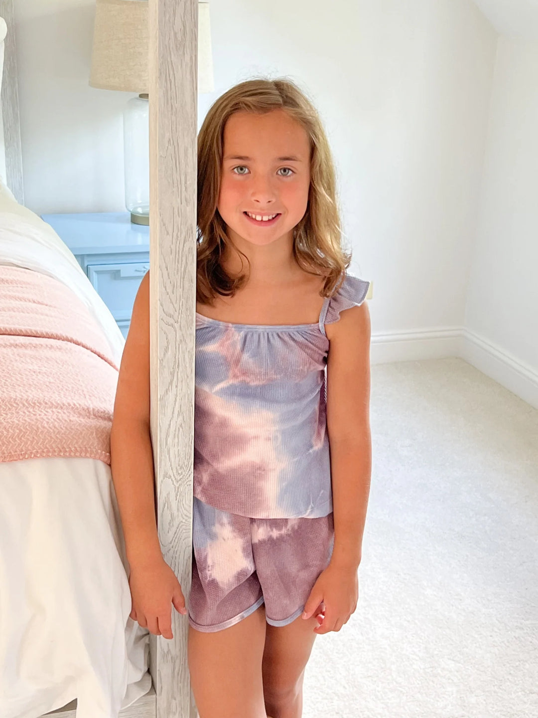 Two Piece Short Lounge Set